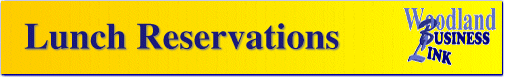 Lunch Reservations